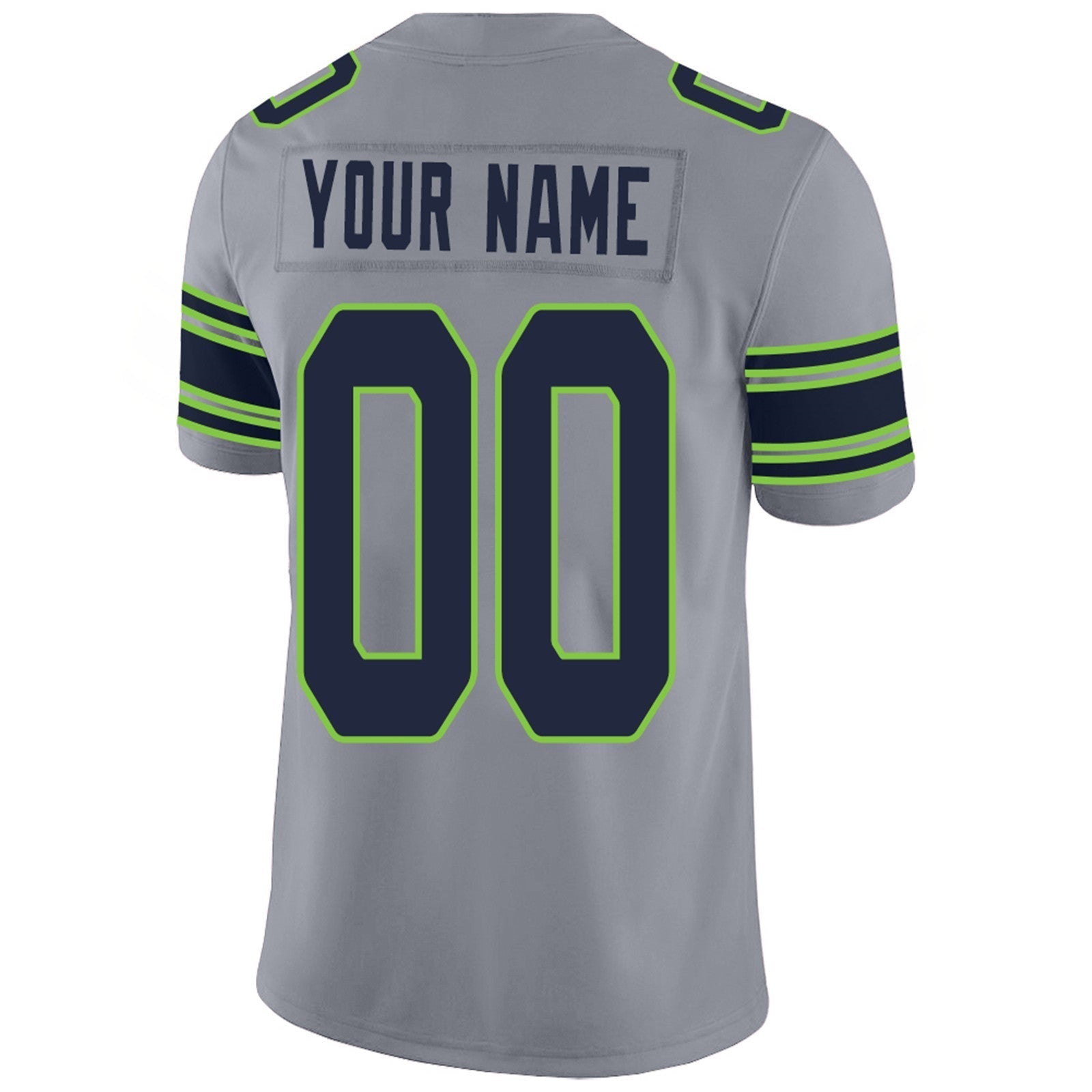 Custom Football Jerseys Team Player or Personalized Design Your Own Name for Men's Women's Youth Jerseys Navy
