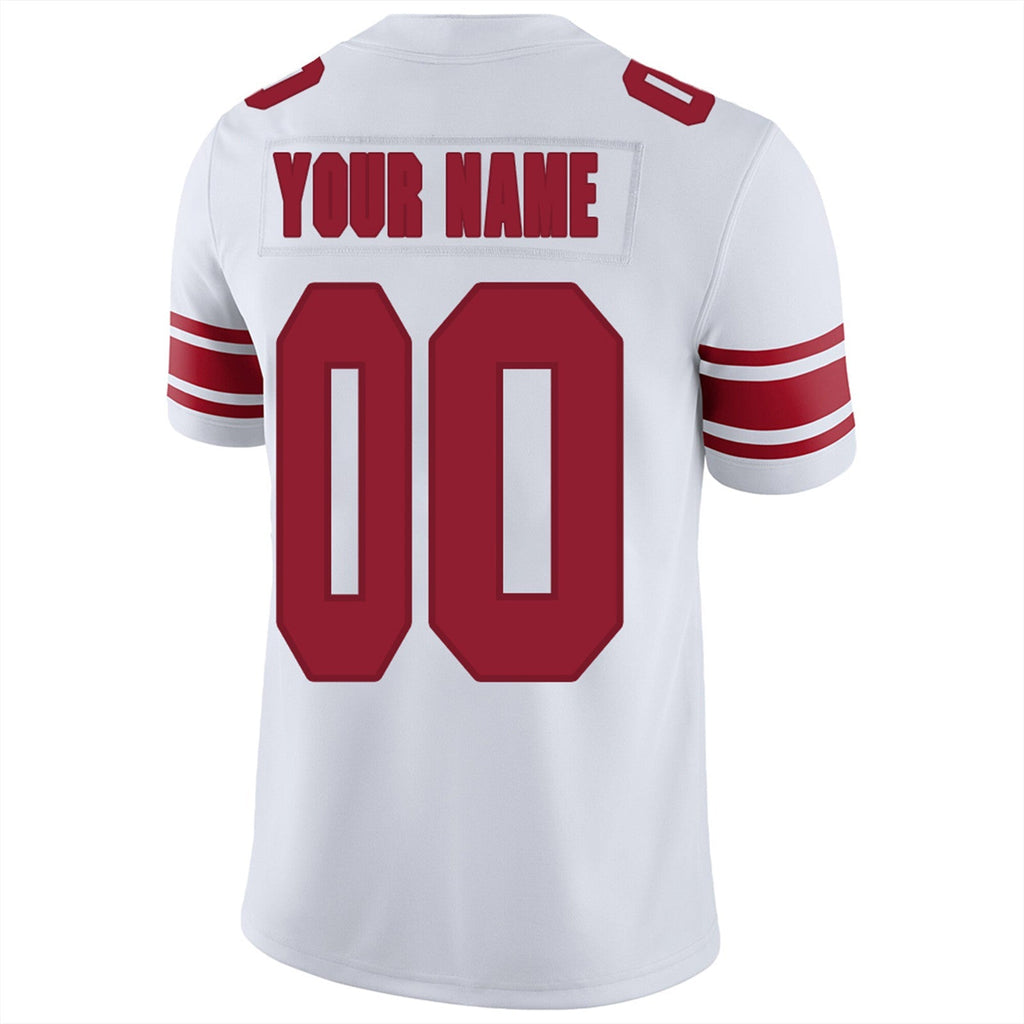 Custom Football Jerseys Team Player or Personalized Design Your Own Name for Men's Women's Youth Jerseys Navy