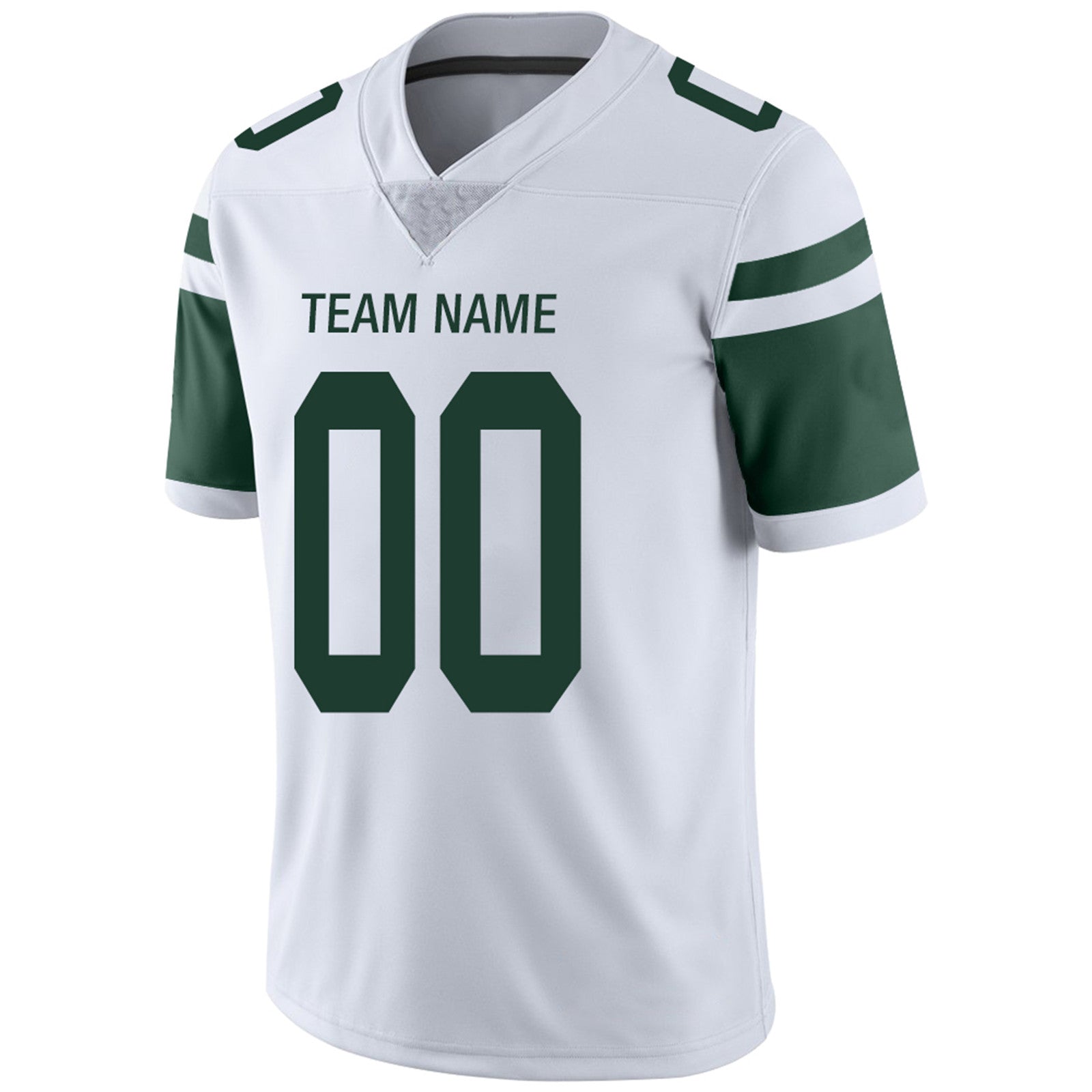 Custom Football Jerseys Team Player or Personalized Design Your Own Name for Men's Women's Youth Jerseys Green