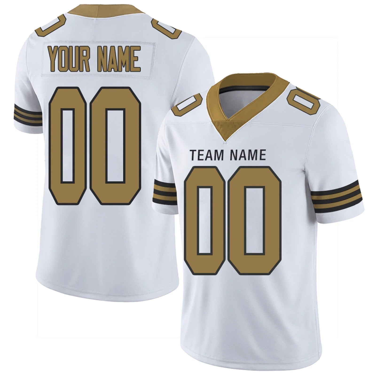Custom Football Jerseys Team Player or Personalized Design Your Own Name for Men's Women's Youth Jerseys